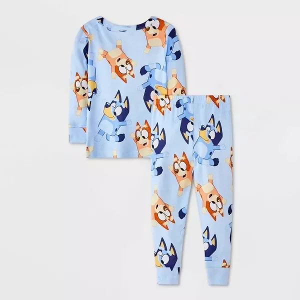 Pijama bluey nueva coleccion manga larga, 4 piezas - Imagen 2