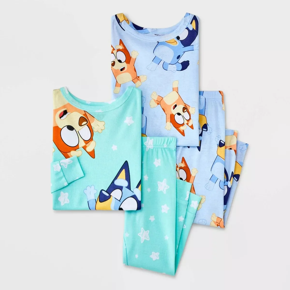 Pijama bluey nueva coleccion manga larga, 4 piezas