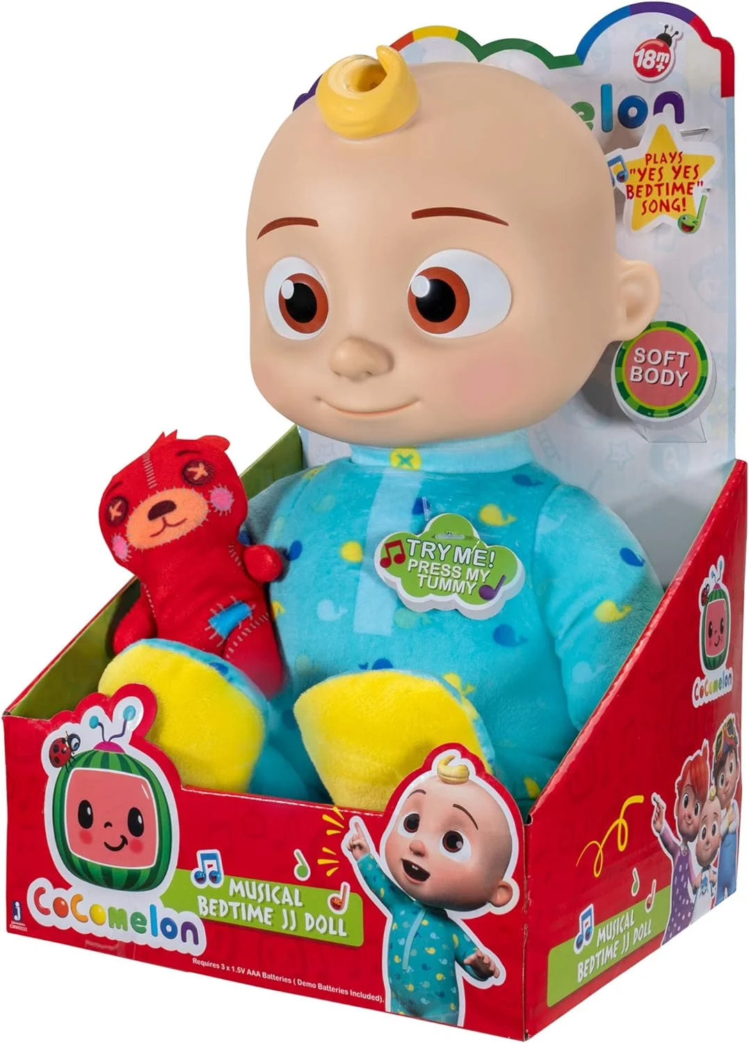 CoComelon Musical JJ Plush Doll
