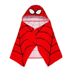 Toalla con capucha Spiderman