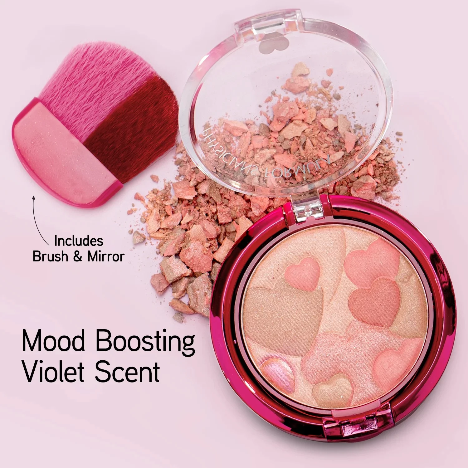 Rubor Happy Booster con brillo y humor, Physicians Formula Tono - Natural - Imagen 2