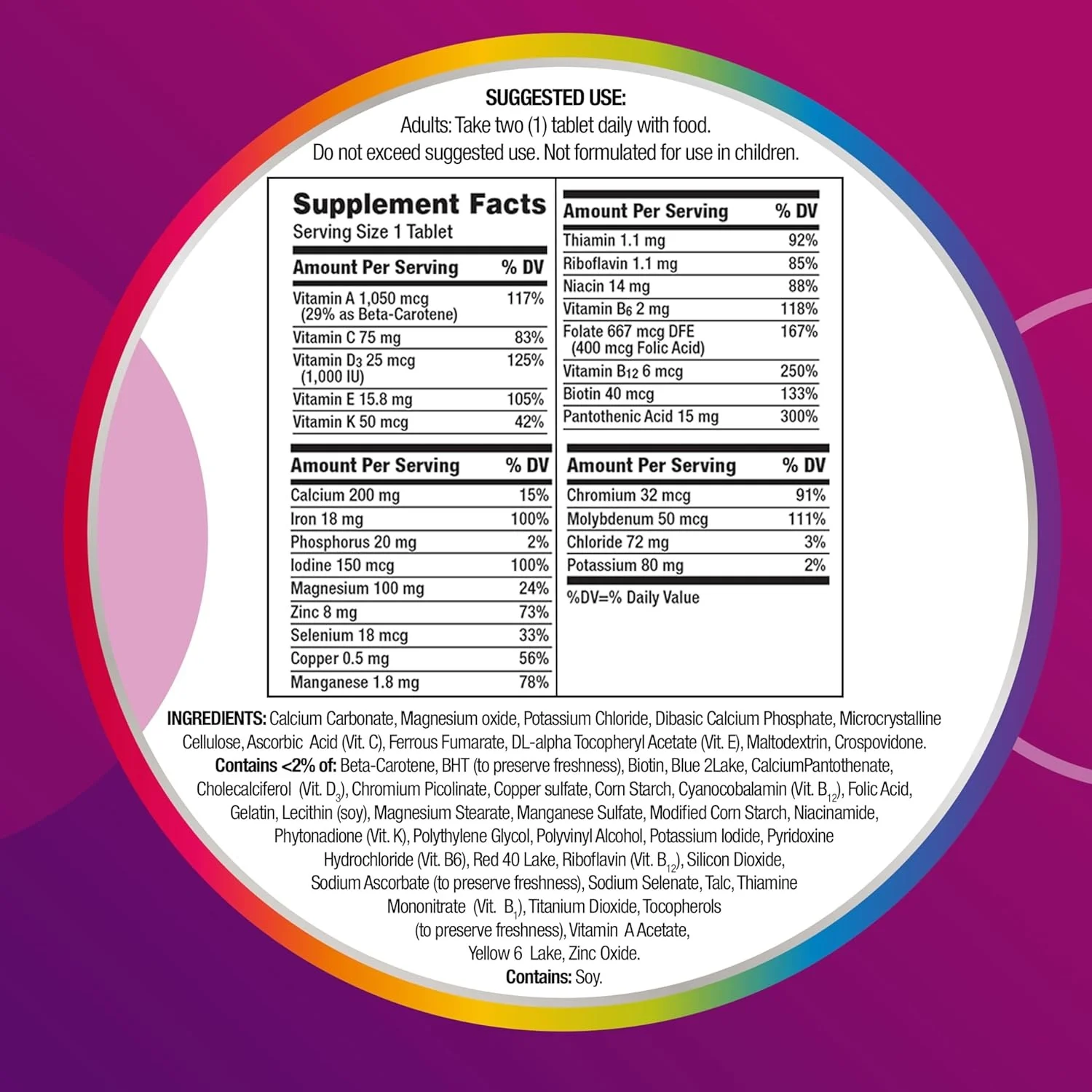 Centrum Women Multivitaminico /multimineral - Imagen 4
