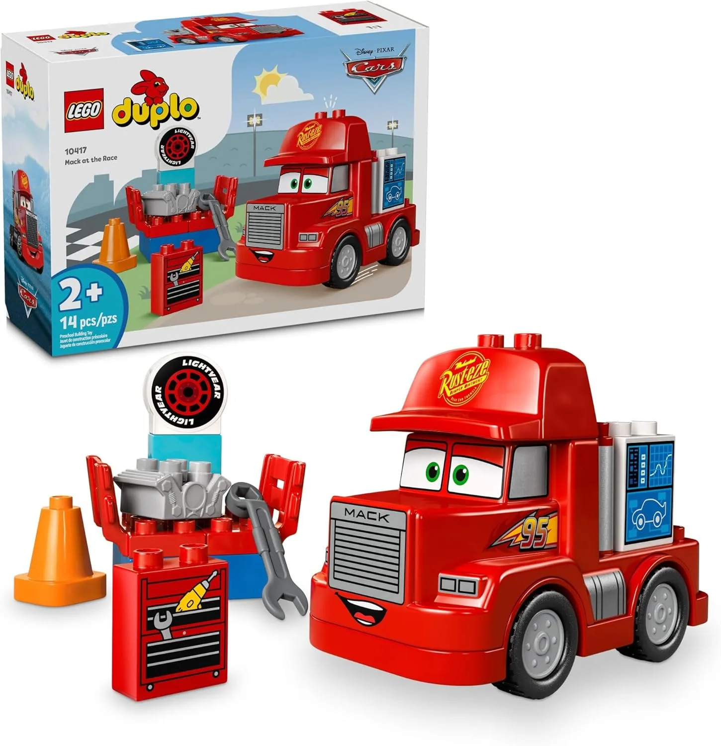 Lego Disney y Pixar's Cars Mack at The Race