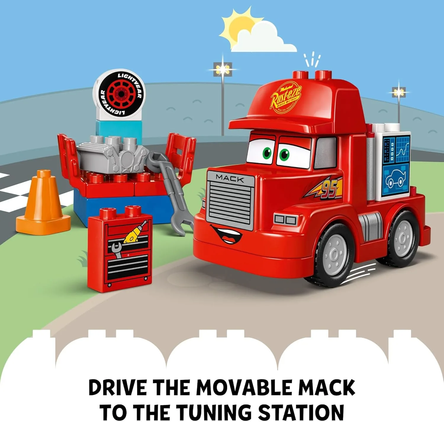 Lego Disney y Pixar's Cars Mack at The Race - Imagen 5