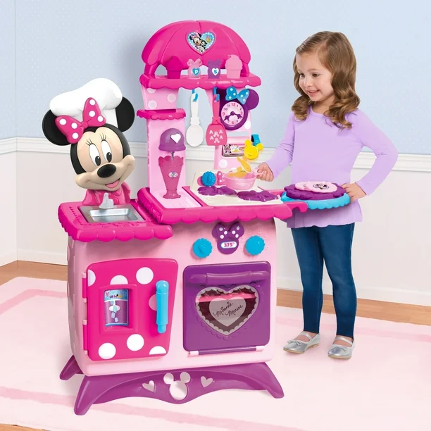 Cocina Minnie Mouse Flipping Fun Titijuguetes