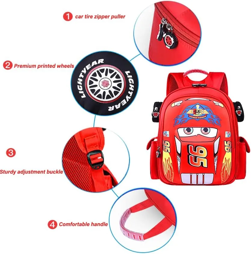 Bolso 3D Rayo McQueen - Imagen 3