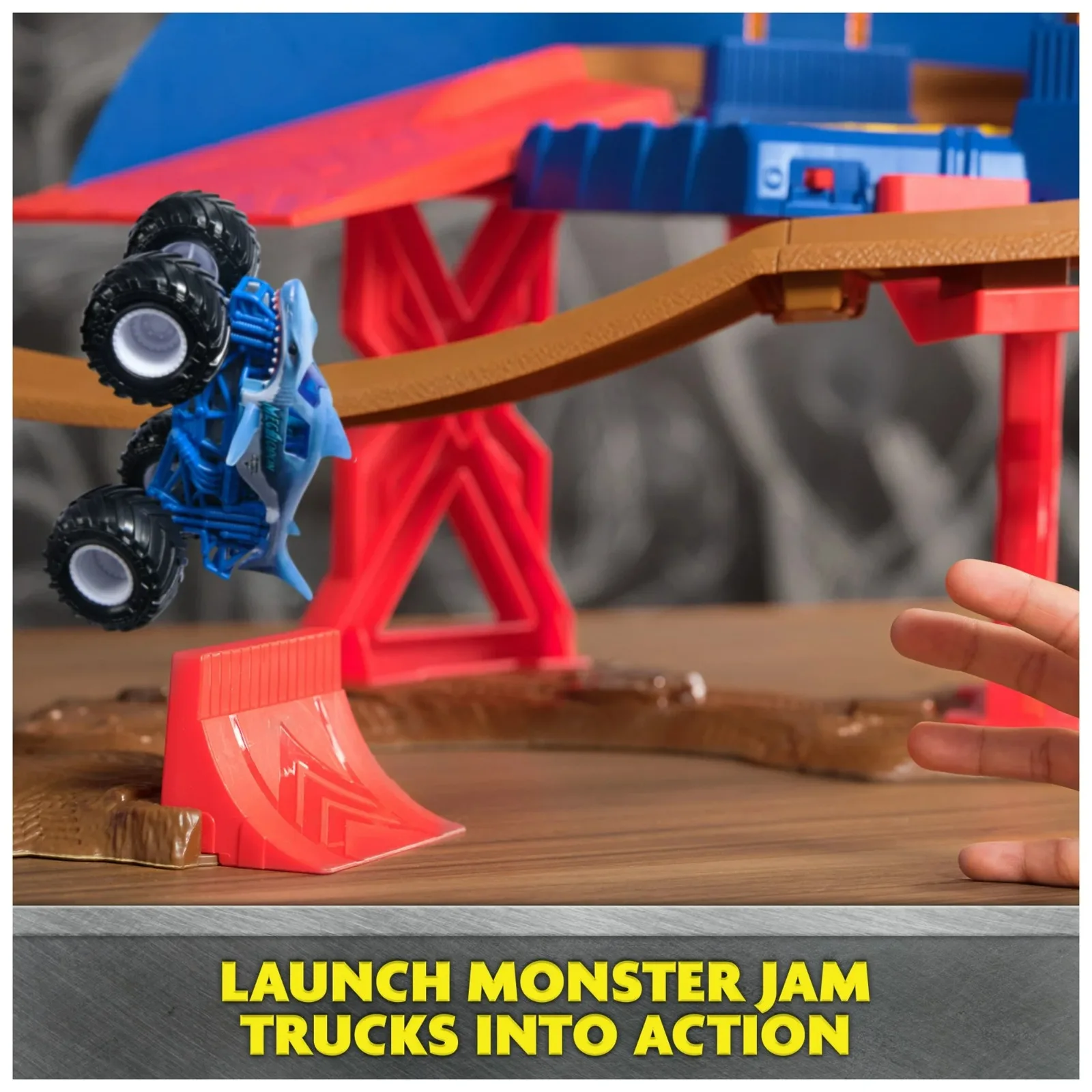 Juego de pista Monster Jam, Supercharge Speedway - Imagen 4