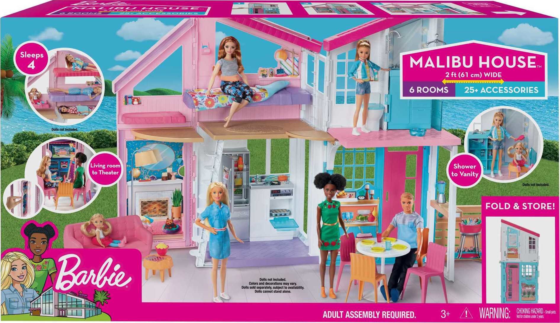 Casa de Munecas Barbie Malibu Titijuguetes